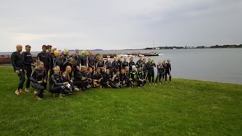 Ringshaugsvømmen ble gjennomført i friske og flotte omgivelser